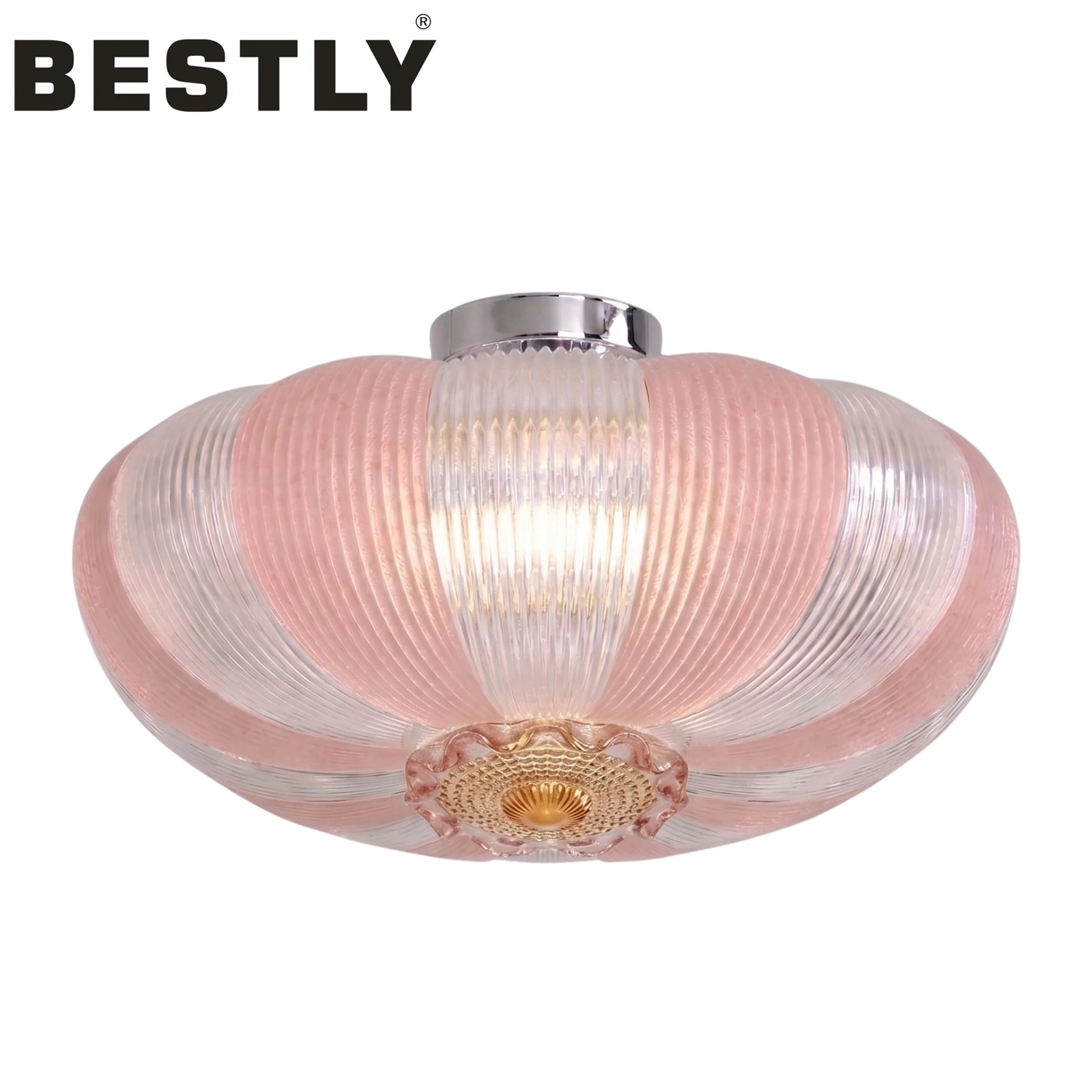 Modern Dual-tone Glass Chandelier Modern Dual-tone Glass Chandelier