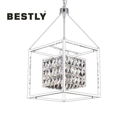 Zamonaviy uslubdagi kristalli marjon chiroq